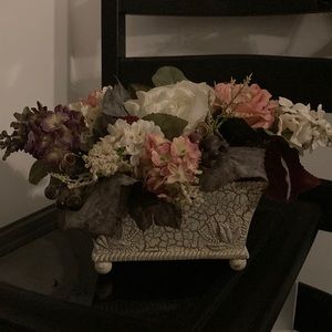 Home decor- faux florals